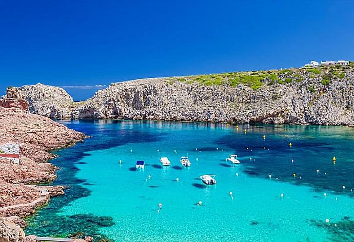 Menorca, Cala en Blanes